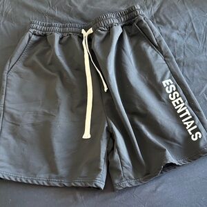 Essentials Charcoal Athletic Men's Shorts
